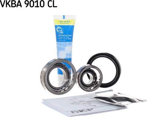 SKF VKBA 9010 CL - Kit de roulements de roue cwaw.fr