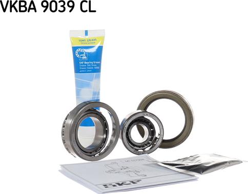 SKF VKBA 9039 CL - Kit de roulements de roue cwaw.fr