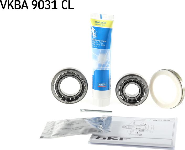 SKF VKBA 9031 CL - Kit de roulements de roue cwaw.fr