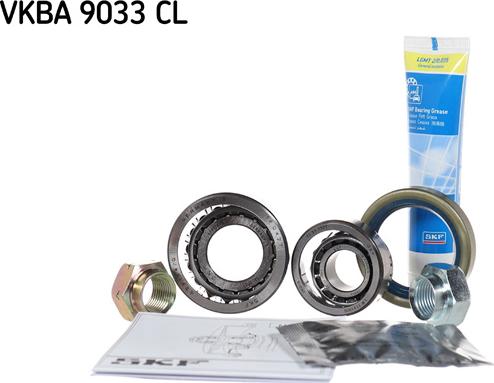 SKF VKBA 9033 CL - Kit de roulements de roue cwaw.fr