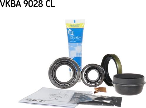 SKF VKBA 9028 CL - Kit de roulements de roue cwaw.fr