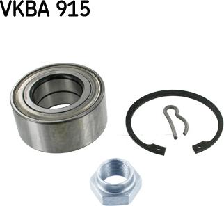 SKF VKBA 915 - Kit de roulements de roue cwaw.fr