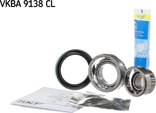 SKF VKBA 9138 CL - Kit de roulements de roue cwaw.fr