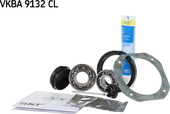 SKF VKBA 9132 CL - Kit de roulements de roue cwaw.fr