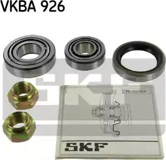 SKF VKBA 926 - Kit de roulements de roue cwaw.fr