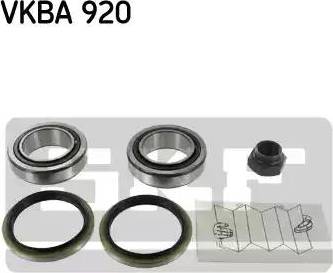 SKF VKBA 920 - Kit de roulements de roue cwaw.fr