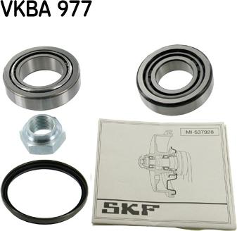 SKF VKBA 977 - Kit de roulements de roue cwaw.fr