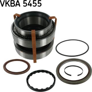 SKF VKBA 5455 - Kit de roulements de roue cwaw.fr