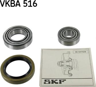 SKF VKBA 516 - Kit de roulements de roue cwaw.fr