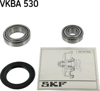 SKF VKBA 530 - Kit de roulements de roue cwaw.fr