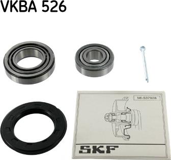 SKF VKBA 526 - Kit de roulements de roue cwaw.fr