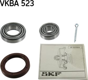 SKF VKBA 523 - Kit de roulements de roue cwaw.fr