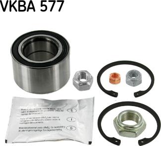 SKF VKBA 577 - Kit de roulements de roue cwaw.fr