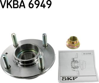 SKF VKBA 6949 - Moyeu de roue cwaw.fr