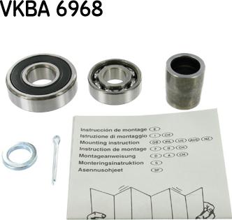 SKF VKBA 6968 - Kit de roulements de roue cwaw.fr