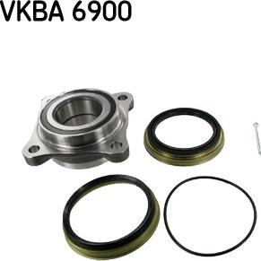 SKF VKBA 6900 - Kit de roulements de roue cwaw.fr