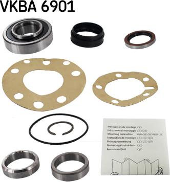 SKF VKBA 6901 - Kit de roulements de roue cwaw.fr