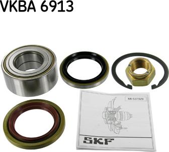 SKF VKBA 6913 - Kit de roulements de roue cwaw.fr