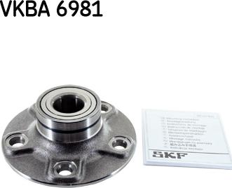 SKF VKBA 6981 - Kit de roulements de roue cwaw.fr