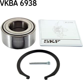 SKF VKBA 6938 - Kit de roulements de roue cwaw.fr