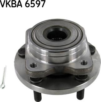 SKF VKBA 6597 - Kit de roulements de roue cwaw.fr