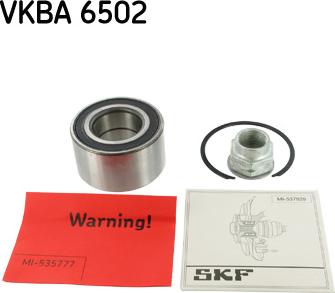 SKF VKBA 6502 - Kit de roulements de roue cwaw.fr