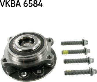 SKF VKBA6584 - Kit de roulements de roue cwaw.fr