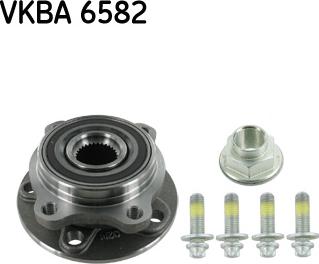 SKF VKBA6582 - Kit de roulements de roue cwaw.fr