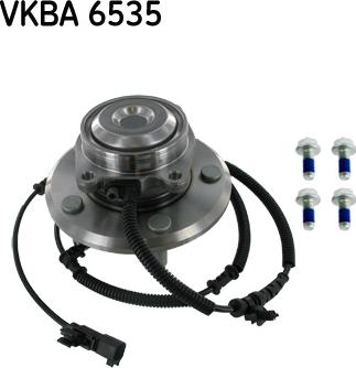 SKF VKBA 6535 - Kit de roulements de roue cwaw.fr