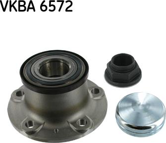 SKF VKBA 6572 - Kit de roulements de roue cwaw.fr