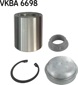 SKF VKBA 6698 - Kit de roulements de roue cwaw.fr