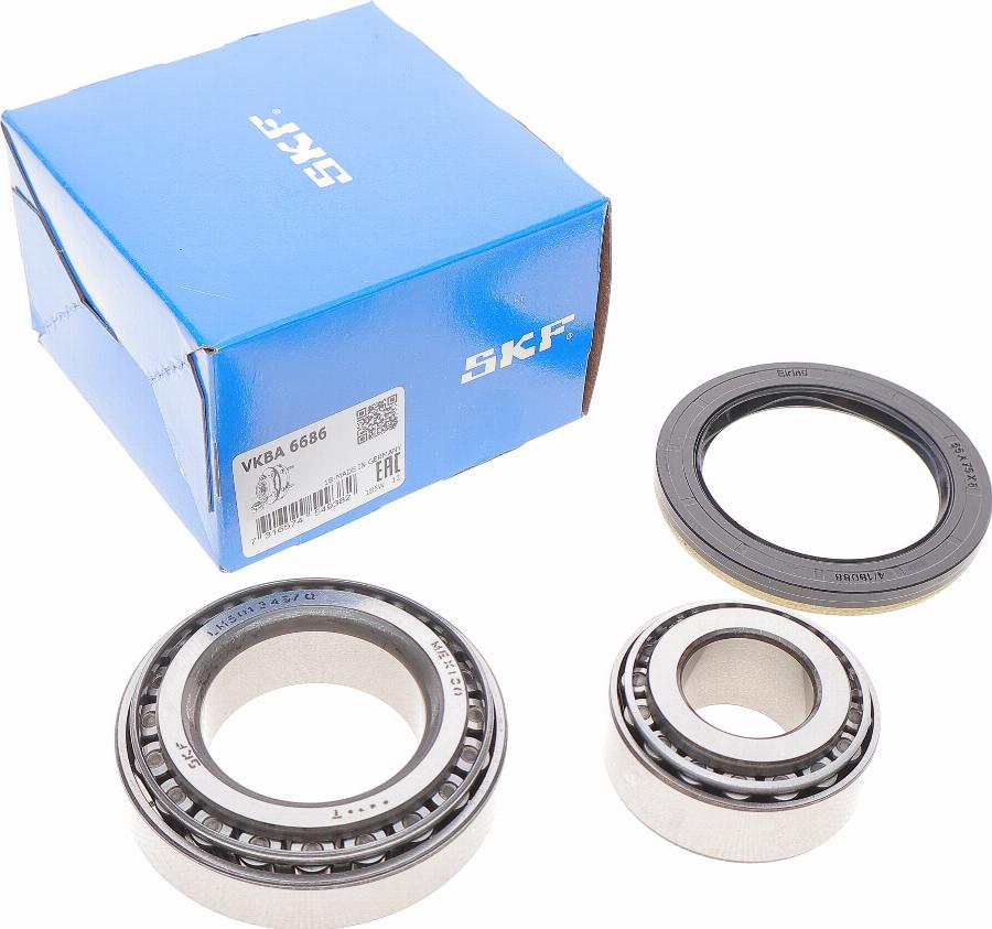 SKF VKBA 6686 - Kit de roulements de roue cwaw.fr