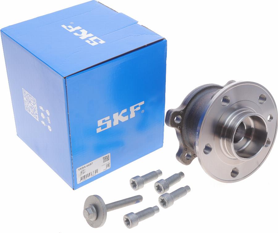 SKF VKBA 6687 - Kit de roulements de roue cwaw.fr