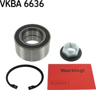 SKF VKBA 6636 - Kit de roulements de roue cwaw.fr