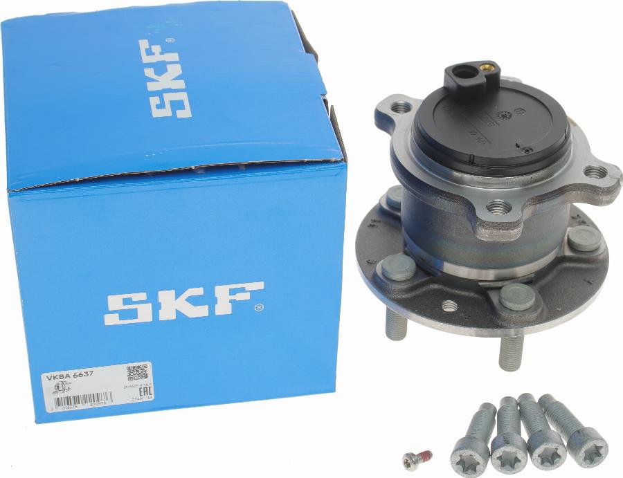 SKF VKBA 6637 - Kit de roulements de roue cwaw.fr