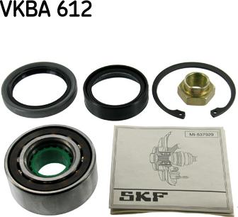 SKF VKBA 612 - Kit de roulements de roue cwaw.fr