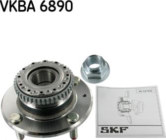 SKF VKBA 6890 - Moyeu de roue cwaw.fr