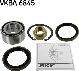 SKF VKBA 6845 - Kit de roulements de roue cwaw.fr