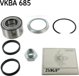 SKF VKBA 685 - Kit de roulements de roue cwaw.fr