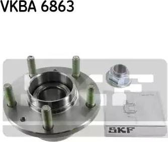 SKF VKBA 6863 - Moyeu de roue cwaw.fr