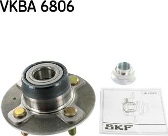 SKF VKBA 6806 - Moyeu de roue cwaw.fr