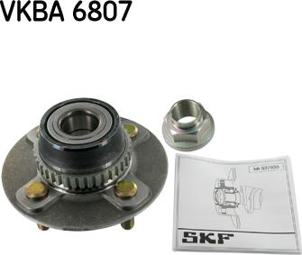 SKF VKBA 6807 - Moyeu de roue cwaw.fr