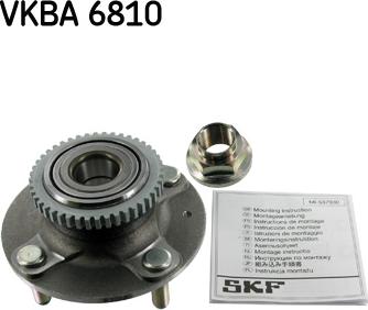 SKF VKBA 6810 - Moyeu de roue cwaw.fr