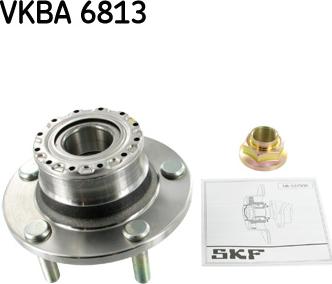 SKF VKBA 6813 - Kit de roulements de roue cwaw.fr