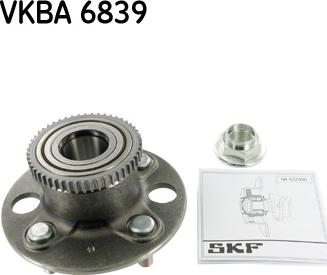 SKF VKBA 6839 - Kit de roulements de roue cwaw.fr