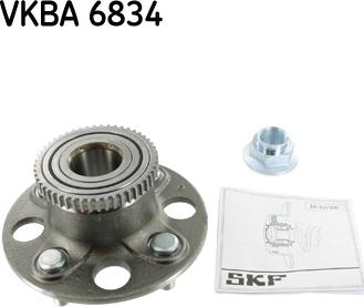 SKF VKBA 6834 - Kit de roulements de roue cwaw.fr