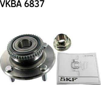 SKF VKBA 6837 - Moyeu de roue cwaw.fr