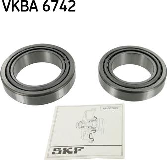 SKF VKBA 6742 - Kit de roulements de roue cwaw.fr