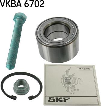 SKF VKBA 6702 - Kit de roulements de roue cwaw.fr