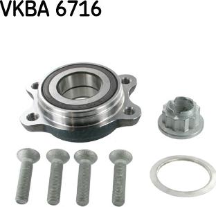 SKF VKBA 6716 - Kit de roulements de roue cwaw.fr